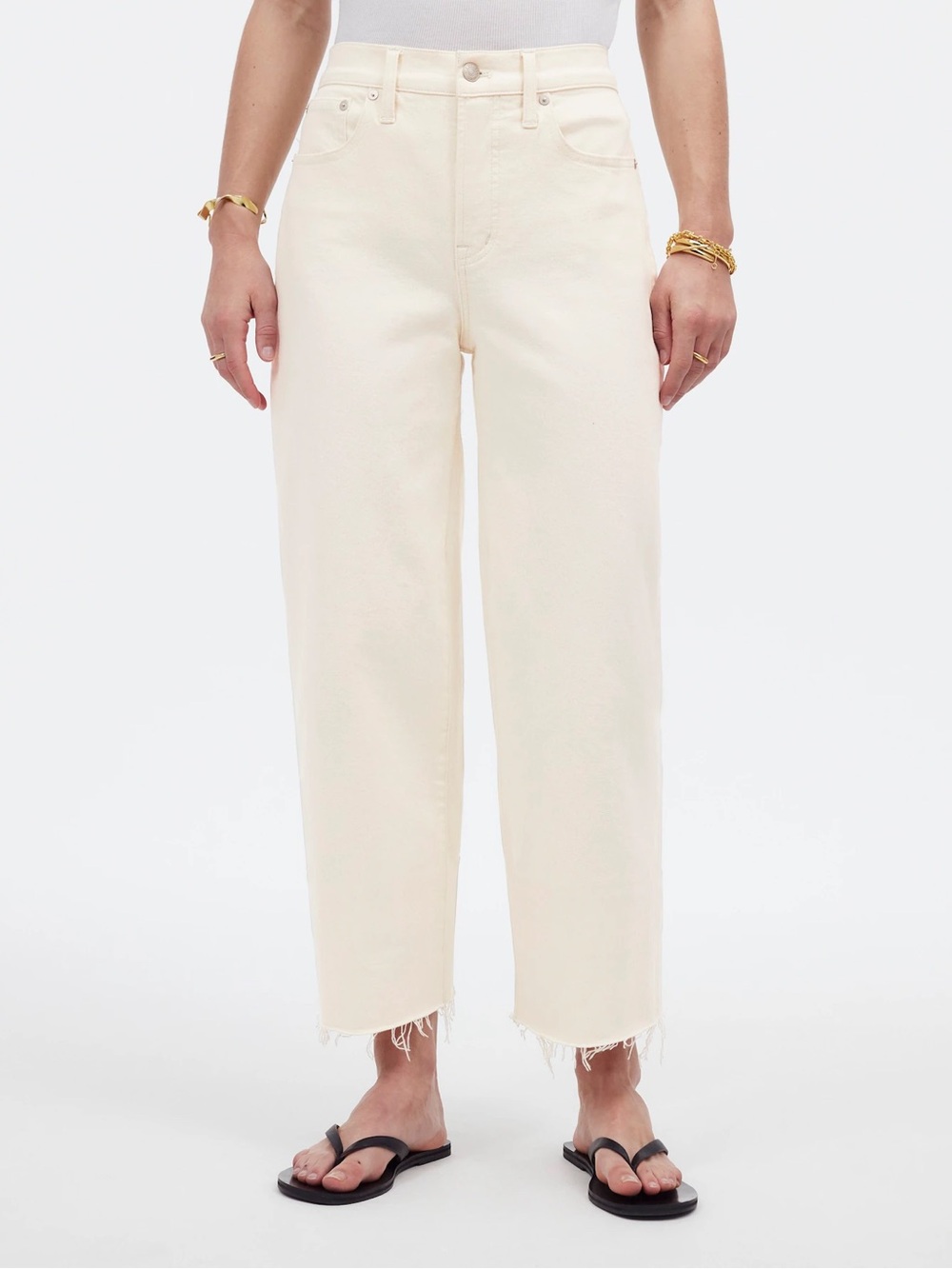 The Petite Perfect Vintage Wide-Leg Crop Jean